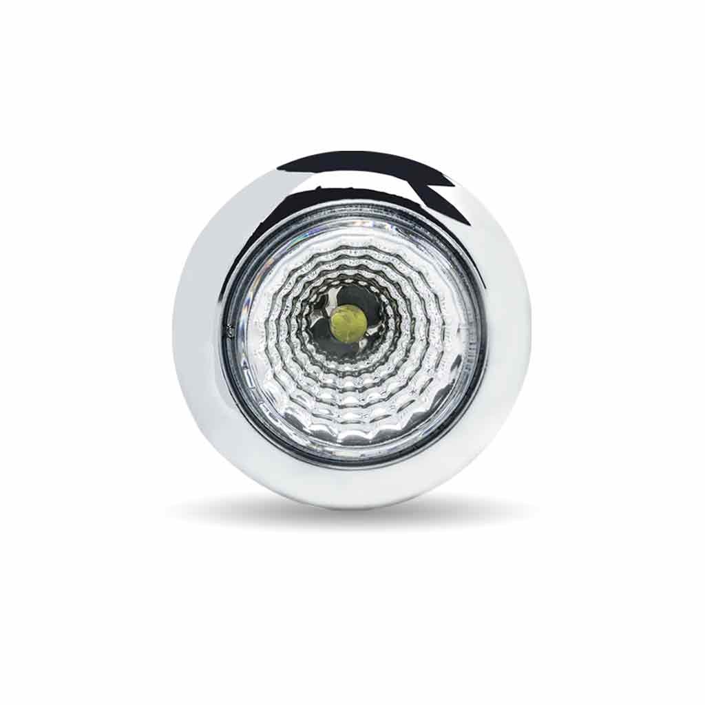 3/4" Clear Red Marker Round LED Light - 1 Diodes-TLED-B1CR
