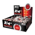 3/4" Red Clearance Marker Round LED Light - 3 Diodes (Poly Bag) - Image 6