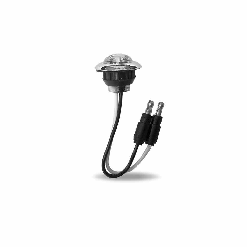 TLED-B2R_BACK 3/4" Red Clearance Marker Round LED Light - 3 Diodes - Image 3