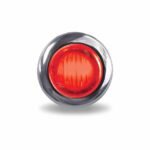 3/4" Red Marker Round LED Light - 3 Diodes - Image 2