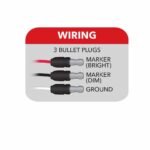 3/4" Red Marker Oval LED Light - 2 Diodes - Image 5