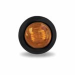 3/4" Amber Marker Round LED Light - 3 Diodes | Grommet Only-TLED-B5A