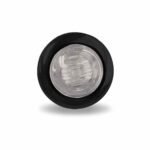 3/4" Clear Amber Marker Round LED Light - 3 Diodes | Grommet Only-TLED-B5CA
