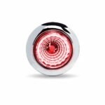 3/4" Amber Marker to Red Auxiliary Round Reflector LED Light - 1 Diode - Image 4