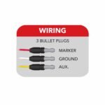 3/4" Amber Marker to Red Auxiliary Round Reflector LED Light - 1 Diode - Image 8