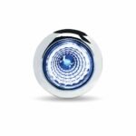 3/4" Red Marker to Blue Auxiliary Round Reflector LED Light - 1 Diode - Image 4