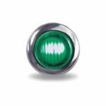 3/4" Amber Marker to Green Auxiliary Round LED Light - 2 Diodes - Image 4