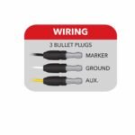 3/4" Amber Marker to Green Auxiliary Round LED Light - 2 Diodes - Image 6