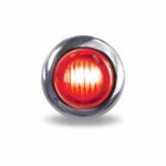 3/4" Amber Marker to Red Auxiliary Round LED Light - 2 Diodes - Image 3