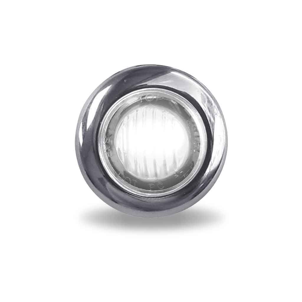TLED-BX3AW_FRONT_FUNC2 3/4" Dual Revolution Amber Marker to White Auxiliary LED Light - 2 Diodes - Image 4
