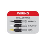 3/4" Dual Revolution Amber Marker to White Auxiliary LED Light - 2 Diodes - Image 5