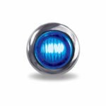 3/4" Red Marker to Blue Auxiliary Round LED Light - 2 Diodes - Image 4