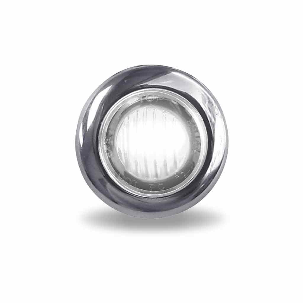 TLED-BX3RW_FRONT_FUNC2 3/4" Red Marker to White Auxiliary Round LED Light - 2 Diodes - Image 4