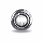 3/4" Red Stop, Turn & Tail to White Back Up Round LED Light - 2 Diodes - Image 4