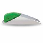 Amber Marker to Green Auxiliary Square Cab LED Light with Housing - 42 Diodes - Image 4