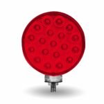 Amber/Red Turn & Marker Double Face Round Reflector LED Light - 38 Diodes - Image 4