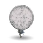 Clear Amber / Clear Red Turn Signal & Marker Super Value Round Double Face LED Fender Light - 42 Diodes - Image 3