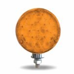 Amber/Red Turn Signal & Marker Super Value Double Face Round LED Light - 42 Diodes-TLED-DFF