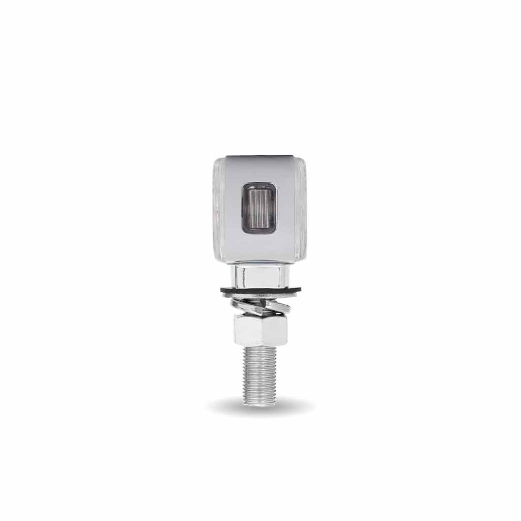 TLED-DR1XP_SIDE_OFF Amber/Red Clearance Marker to Purple Auxiliary 1.5" x 3" Mini Double Face Rectangular Light with Reflector LEDs - 20 Diodes - Image 6