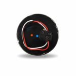 4" Red Stop, Turn & Tail Round Flatline LED Light - 49 Diodes - Image 2