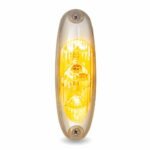 Freightliner Clear Amber Clearance Marker LED Light - 6 Diodes - Image 2