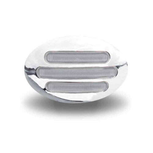 Clear Red Marker Flatline Generation 2 LED Light - 13 Diodes-TLED-FG2CR