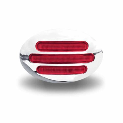 Red Marker Flatline Generation 2 LED Light - 13 Diodes-TLED-FG2R