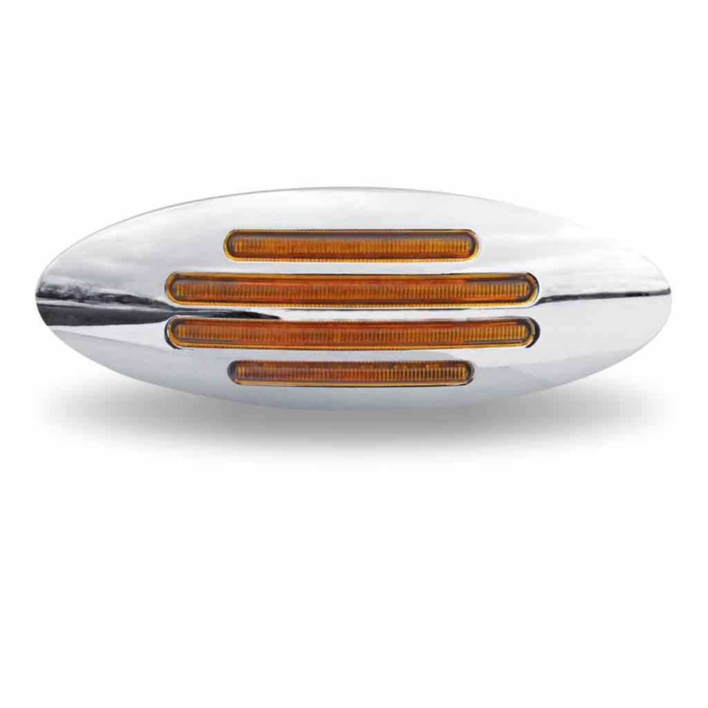 Amber Marker Flatline Generation 4 LED Light - 32 Diodes-TLED-FGA