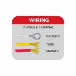 Freightliner Amber Turn & Marker LED Sleeper Light - 35 Diodes - Image 4