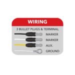 6" Amber Marker to Purple Auxiliary Slim Flatline LED Light - 9 Diodes - Image 5