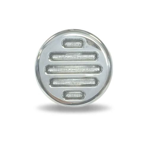 2" Red Marker to Blue Auxiliary Round Flatline LED Light - 9 Diodes-TLED-FX71