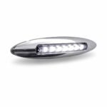 6" Red Marker to White Auxiliary Slim Flatline LED Light - 9 Diodes - Image 7