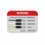 6" Red Marker to White Auxiliary Slim Flatline LED Light - 9 Diodes - Image 10