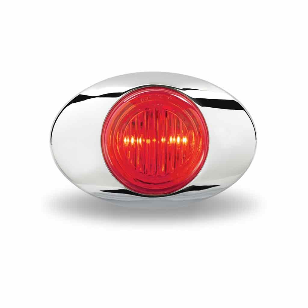 TLED-G2R_FRONT_ON Red Marker Generation 2 LED Light - 2 Diodes - Image 2