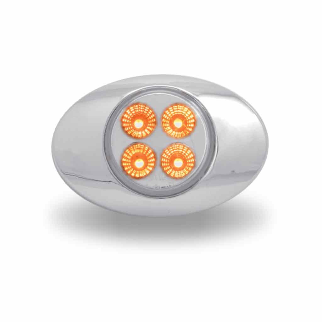 TLED-G2XAP_FRONT_FUNC1 Amber Marker to Purple Auxiliary Generation 2 LED Light - 4 Diodes - Image 3