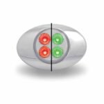 Red Marker to Green Auxiliary Generation 2 LED Light - 4 Diodes-TLED-G2XRG