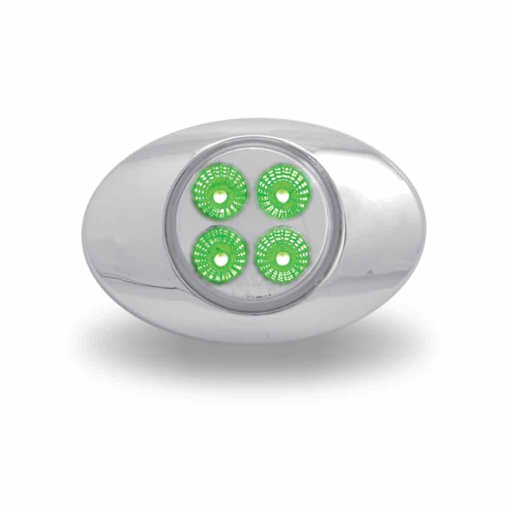 TLED-G2XRG_FRONT_FUNC2 Red Marker to Green Auxiliary Generation 2 LED Light - 4 Diodes - Image 4