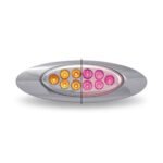 Amber Marker to Pink Auxiliary Generation 4 LED Light - 10 Diodes-TLED-G4XAPINK