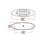 Red Marker to Blue Auxiliary Generation 4 LED Light - 10 Diodes - Image 4