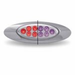 Red Marker to Purple Auxiliary Generation 4 LED Light - 10 Diodes-TLED-G4XRP