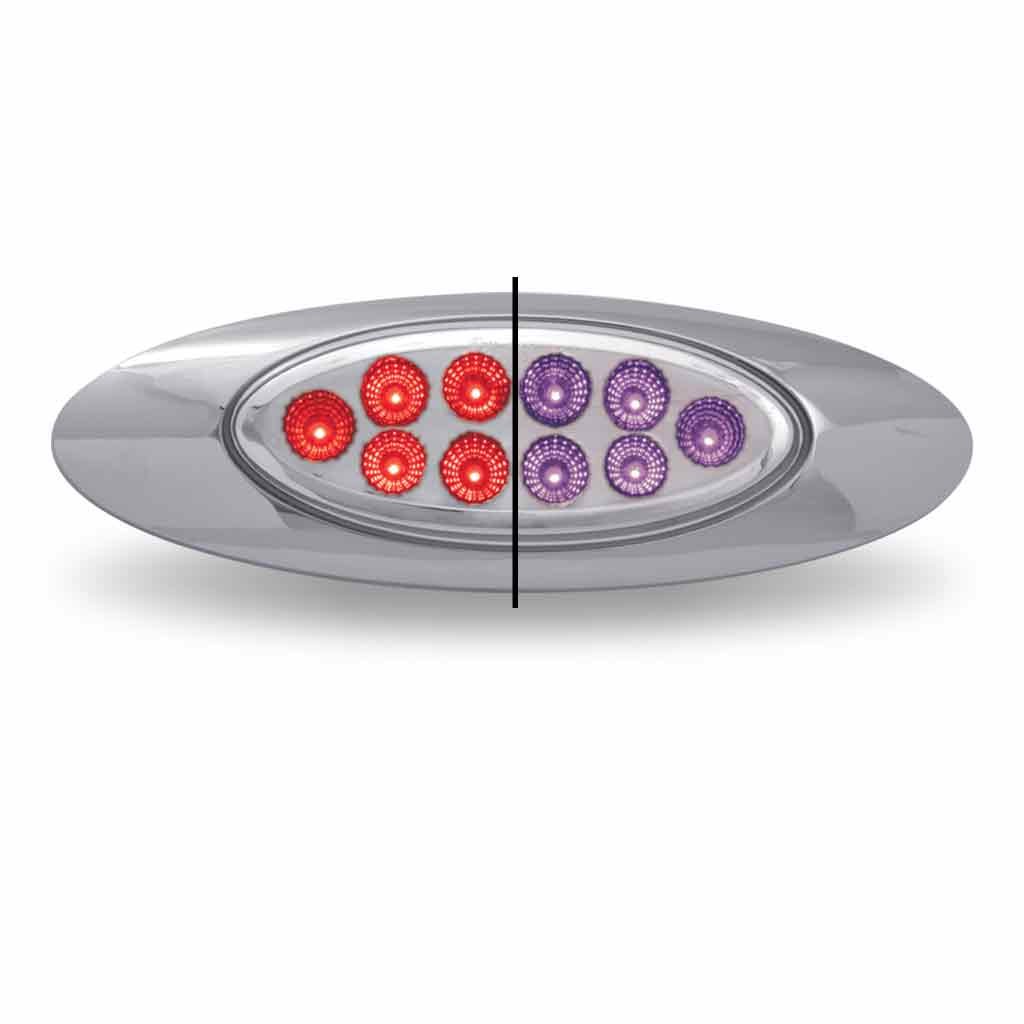 Red Marker to Purple Auxiliary Generation 4 LED Light - 10 Diodes-TLED-G4XRP