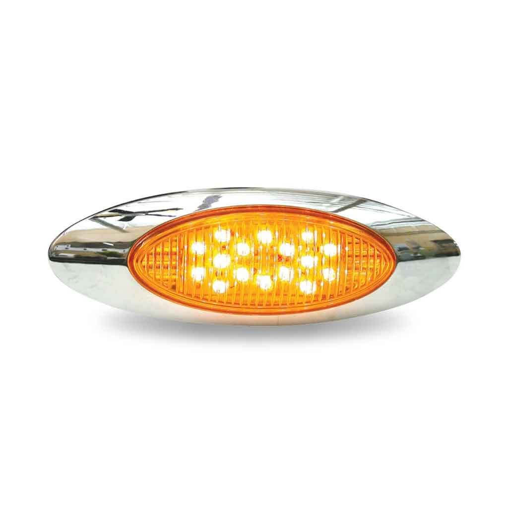 Amber Marker Generation 1 LED Light - 16 Diodes-TLED-GEN1A Amber Marker Generation 1 LED Light - 16 Diodes-TLED-GEN1A