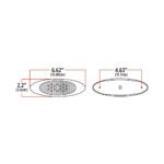 Amber Marker Generation 1 LED Light - 16 Diodes - Image 3