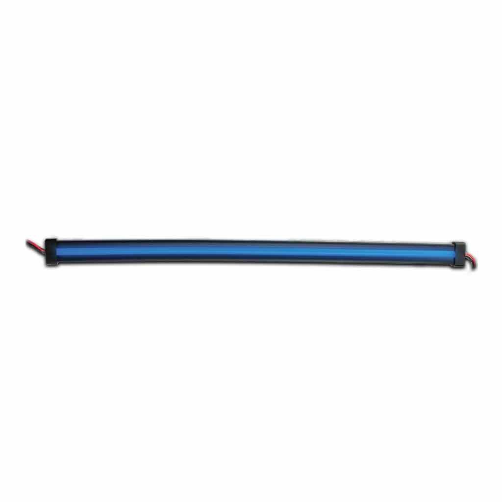 TLED-GL12CB_FRONT_ON 12" Clear Blue Auxiliary Center Glow Strip LED Light - 60 Diodes - Image 2