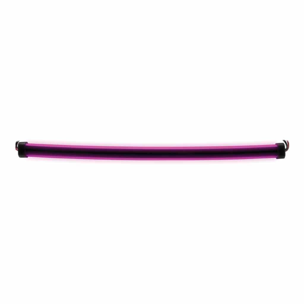 TLED-GL12SP_ON 12" Clear Purple Auxiliary Side Glow Strip LED Light - 60 Diodes - Image 2