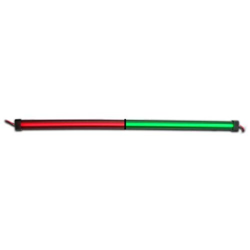 24" Clear Red to Green Auxiliary Center Glow Strip LED Light - 120 Diodes-TLED-GL24CXRG