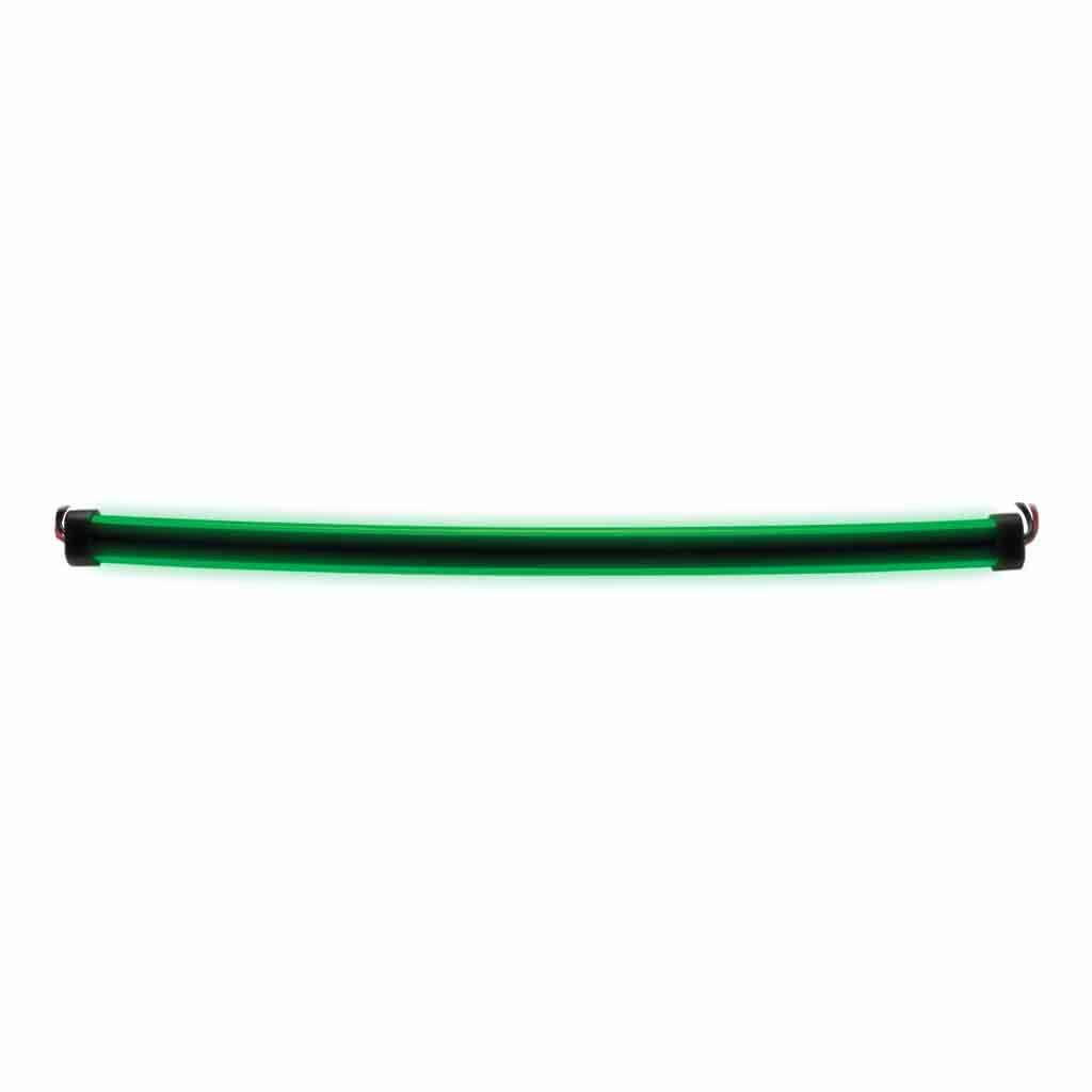 TLED-GL24SG_FRONT_ON 24" Clear Green Auxiliary Side Glow Strip LED Light - 120 Diodes - Image 2