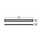 48" Clear Purple Auxiliary Center Glow Strip LED Light - 240 Diodes - Image 3
