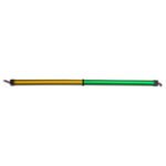 48" Clear Amber to Green Auxiliary Center Glow Strip LED Light - 240 Diodes-TLED-GL48CXAG