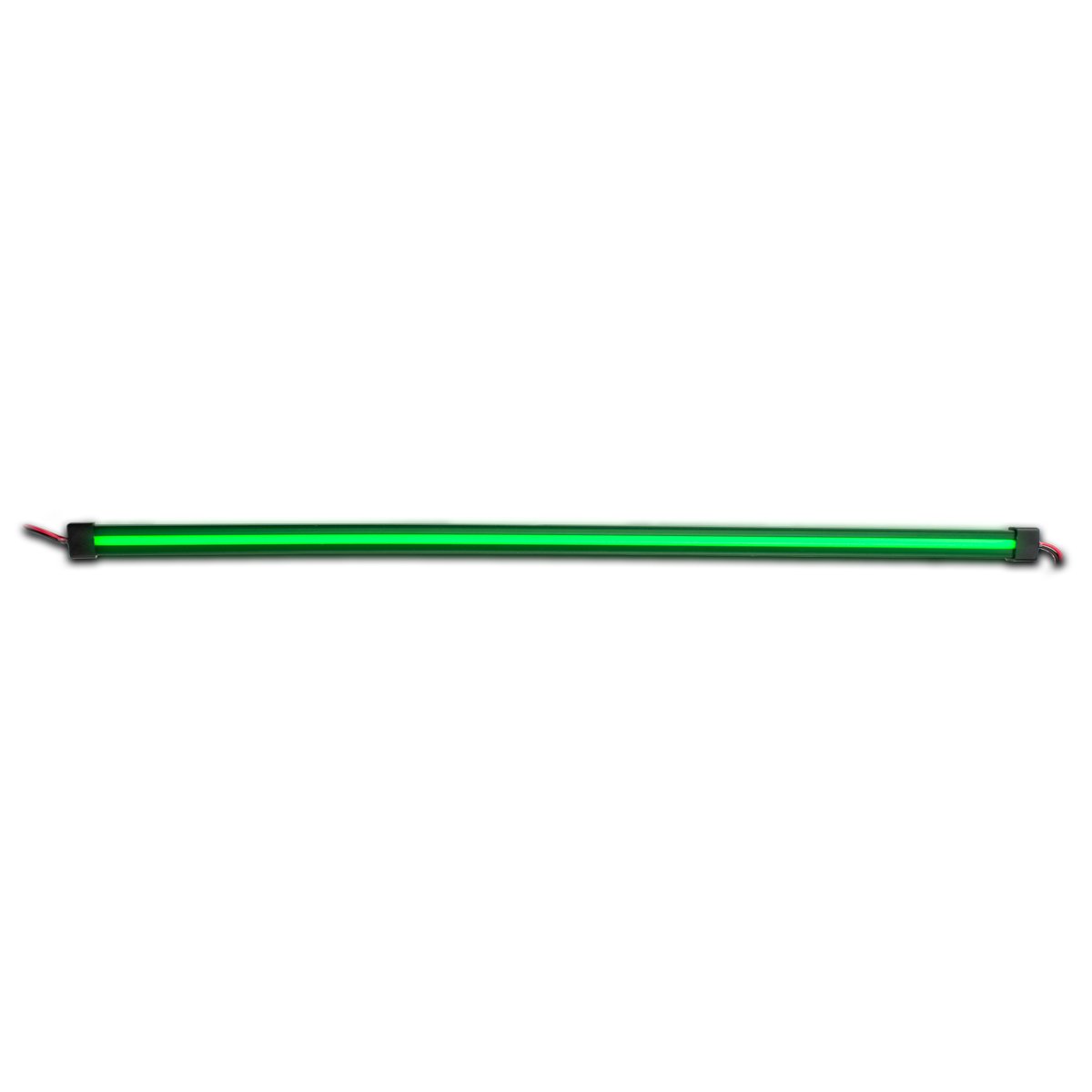 TLED-GL48CXAG_FRONT_FUNC2 48" Clear Amber to Green Auxiliary Center Glow Strip LED Light - 240 Diodes - Image 2